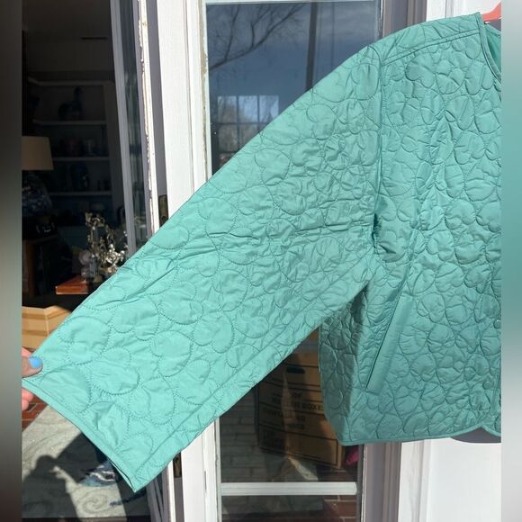 J Crew Quilted Heart Jacket NWT - Picture 11 of 13